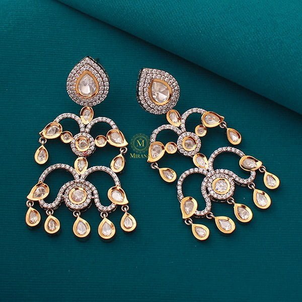 Aashvi Polki Designer Earrings