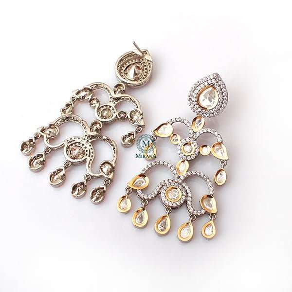 Aashvi Polki Designer Earrings