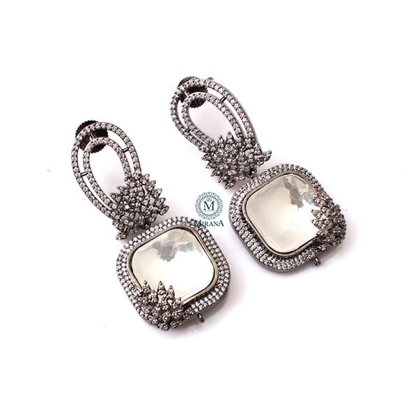 Rishita Polki Designer Earrings
