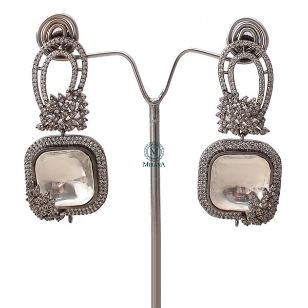 Rishita Polki Designer Earrings