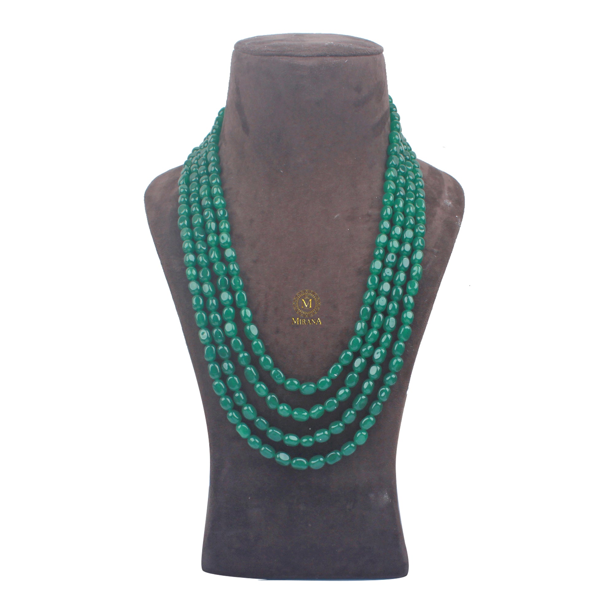 Omkar Emerald Green Designer Groom Kantha