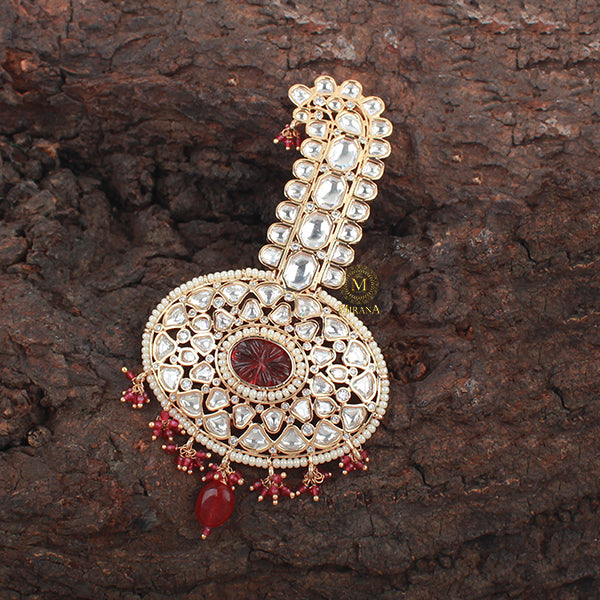 Atharv Ruby Polki Designer Kalangi