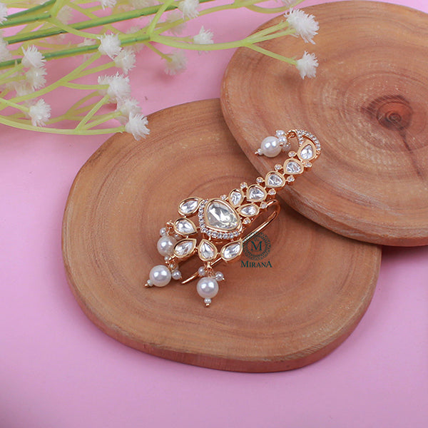 Rishik Pearl Polki Designer Kalangi