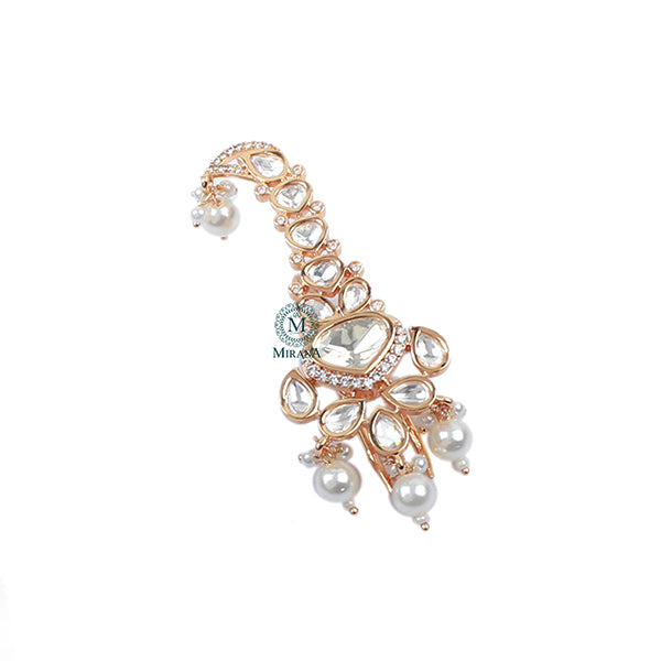 Rishik Pearl Polki Designer Kalangi