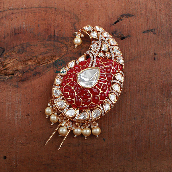 Ujjwal Ruby Polki Designer Kalangi