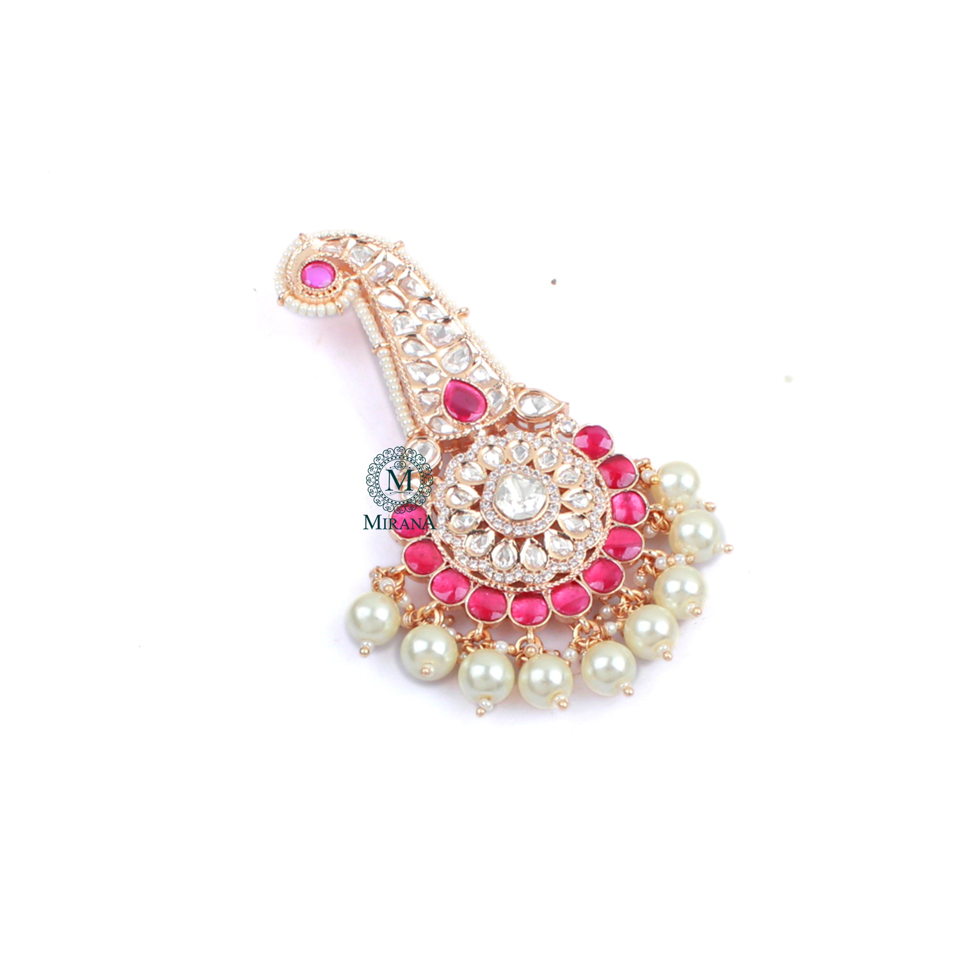 Agastya Ruby Polki Designer Kalangi