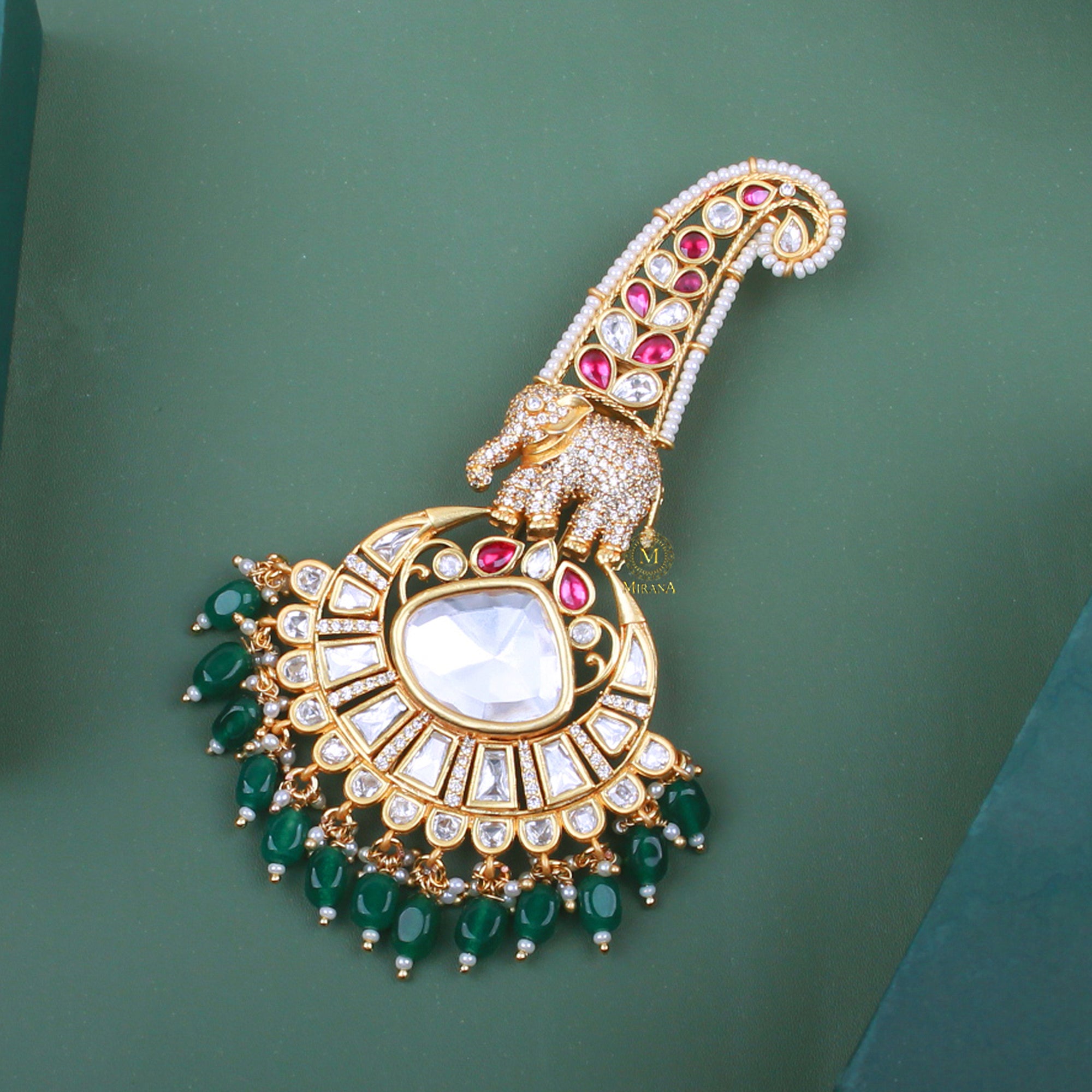 Adhik Polki Designer Kalangi