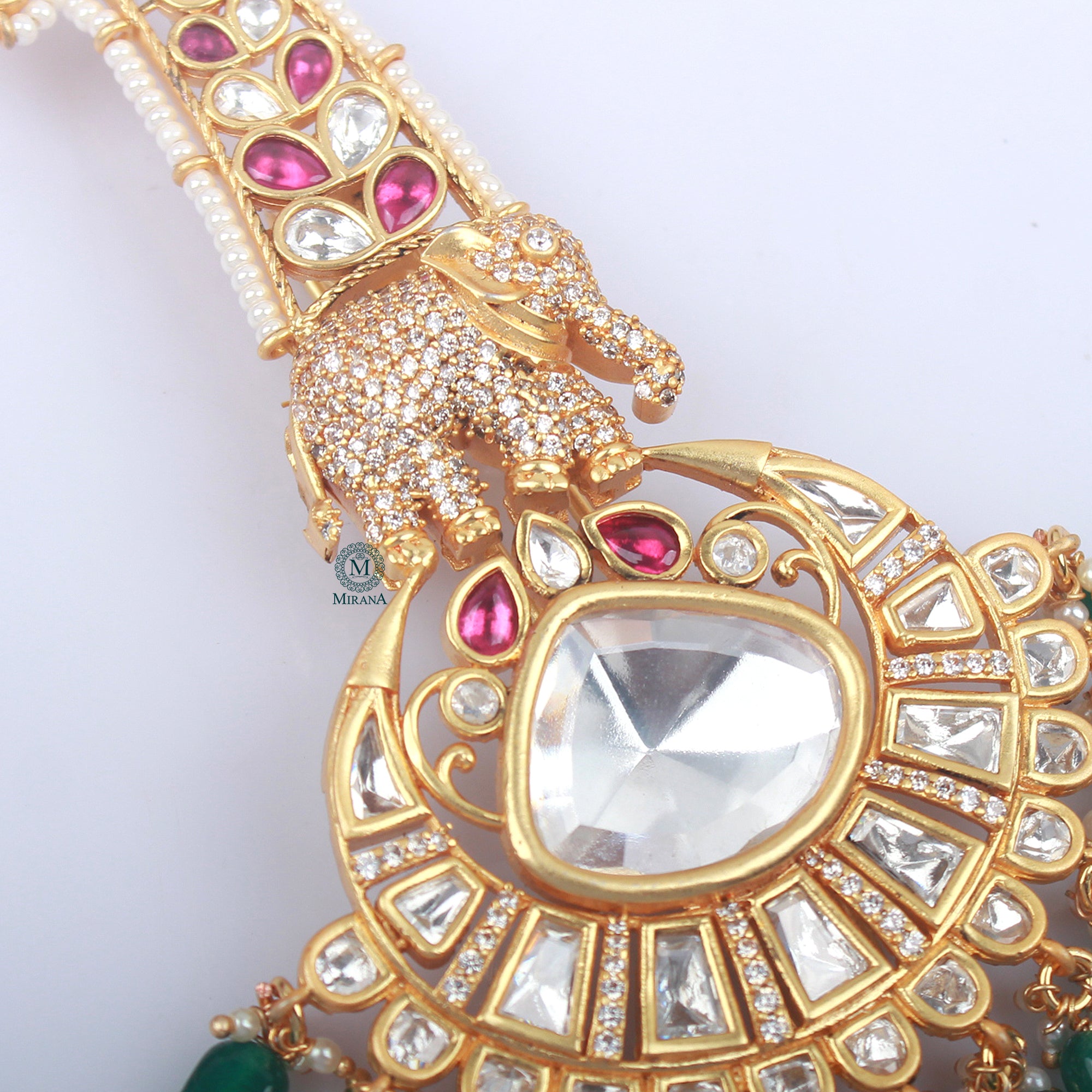 Adhik Polki Designer Kalangi