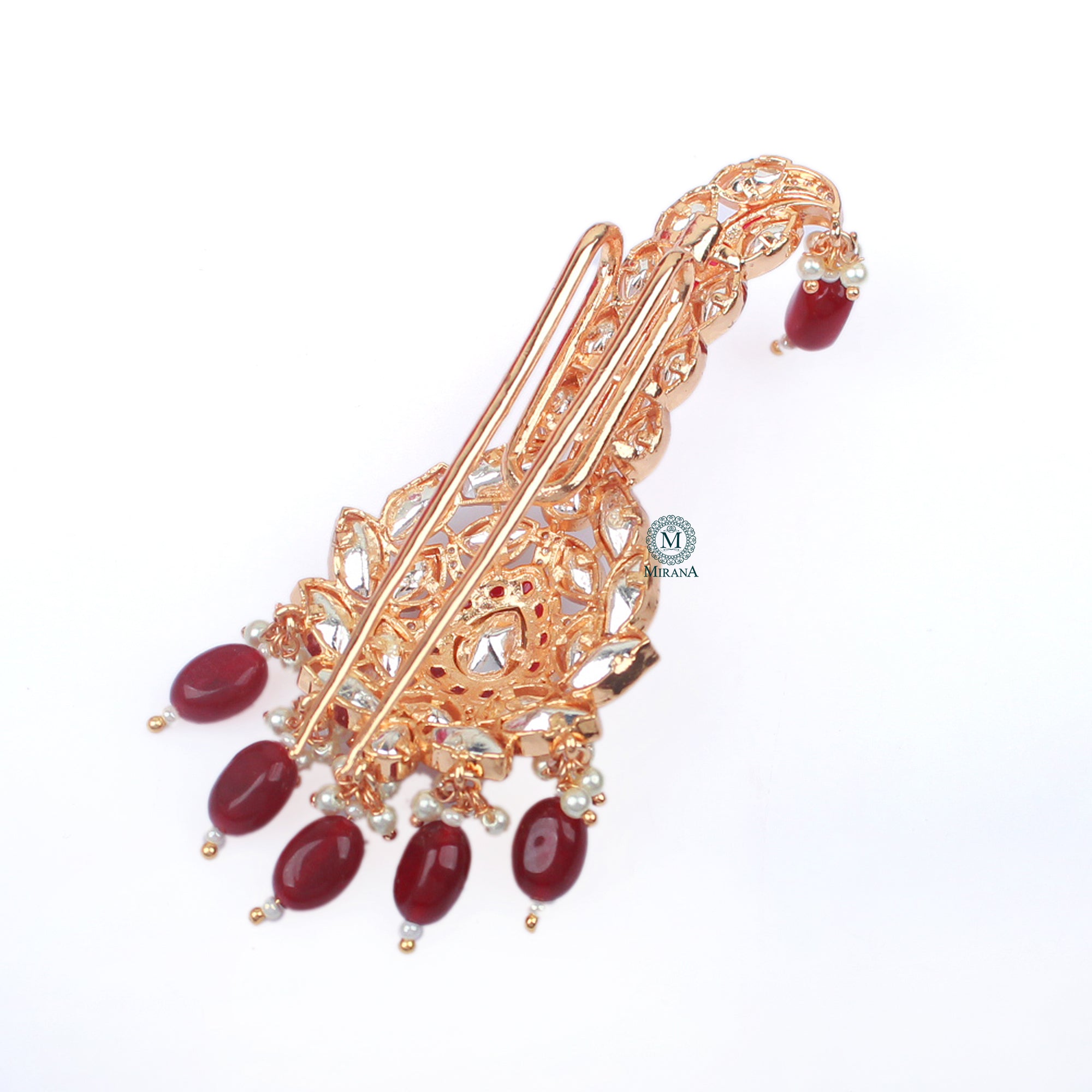 Veer Ruby Polki Designer Kalangi