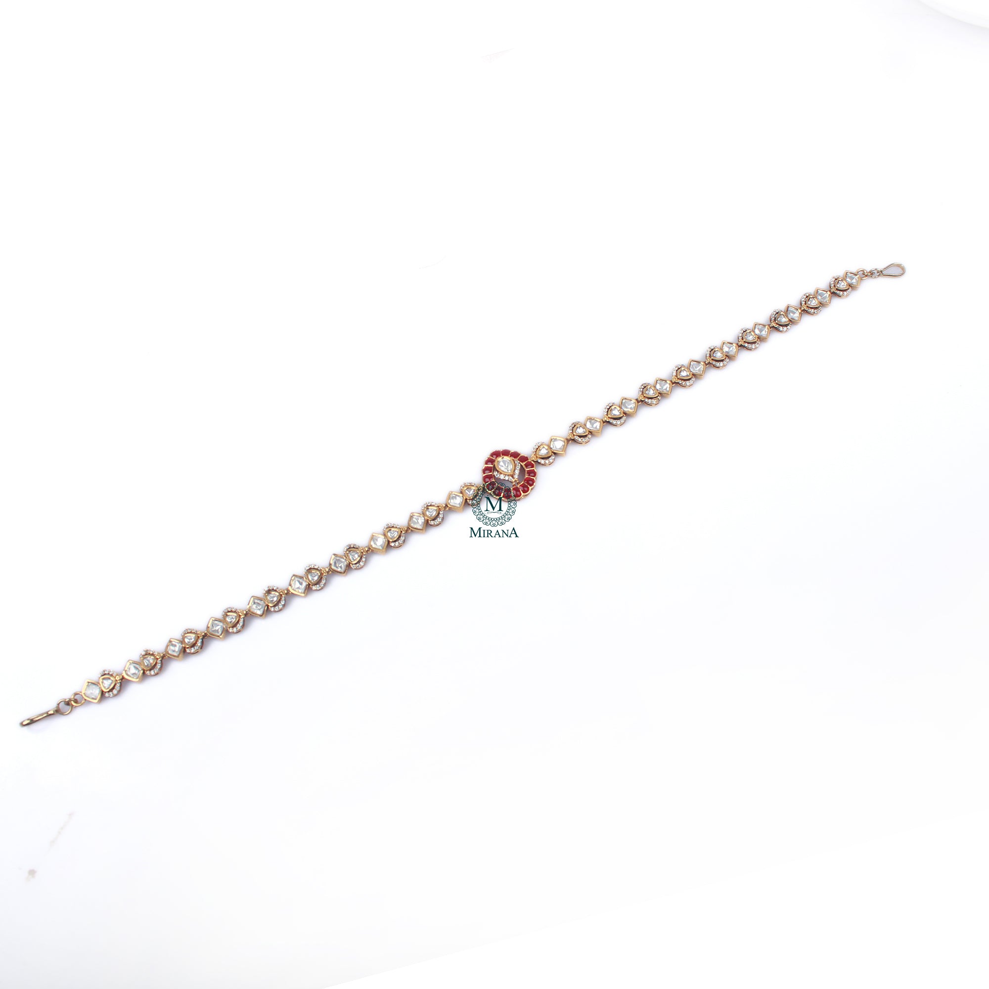 Roopa Polki Designer Mathapatti