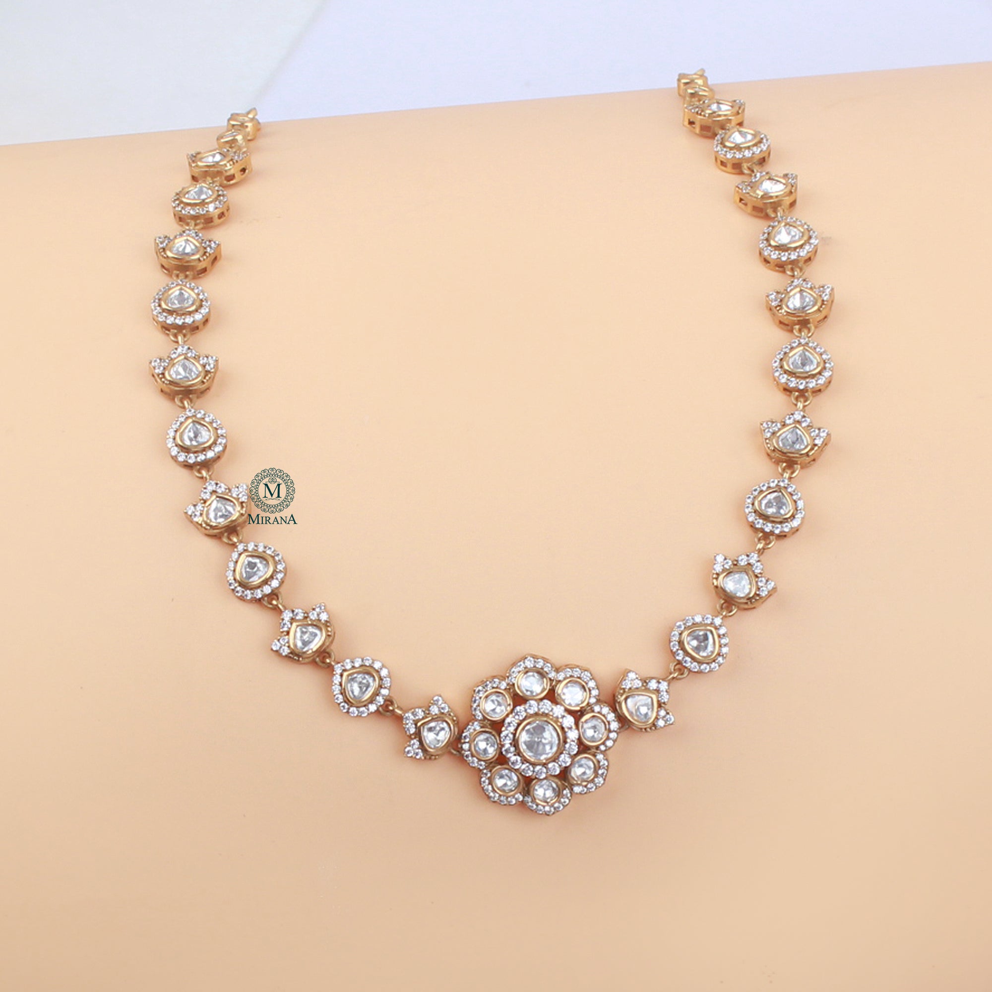 Leela Polki Designer Mathapatti