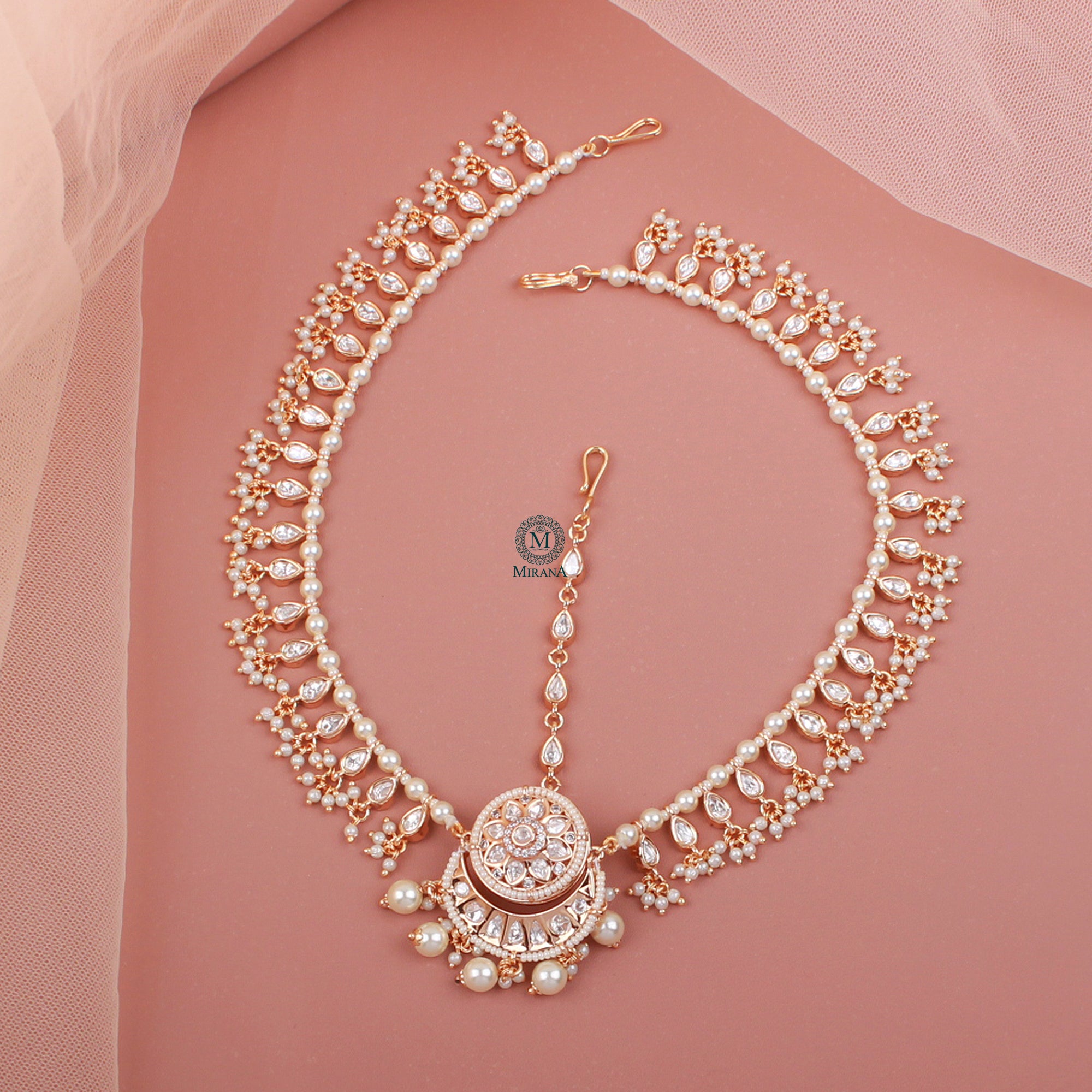 Roopa Polki Bridal Mathapatti