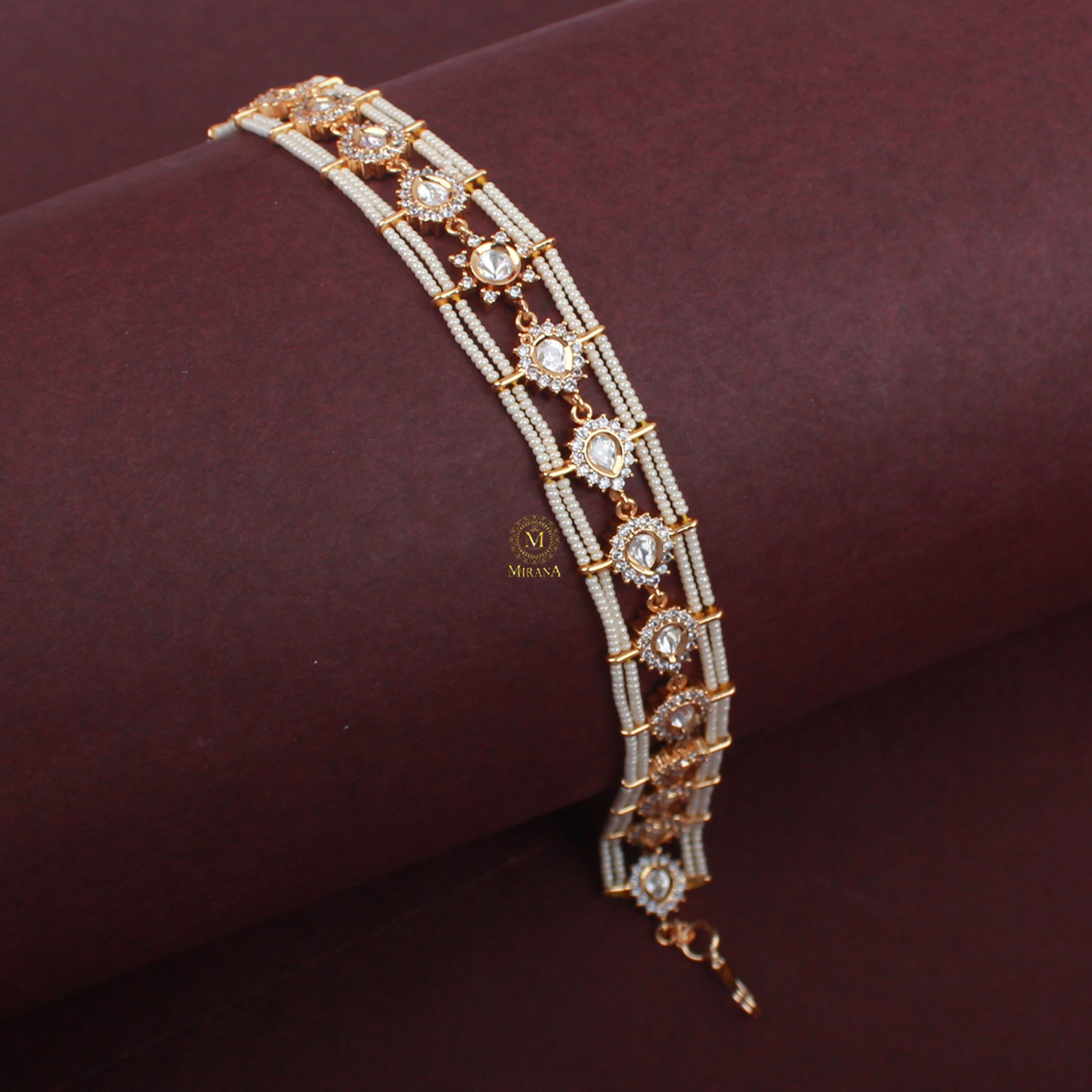 Pankti Polki Designer Sheeshpatti
