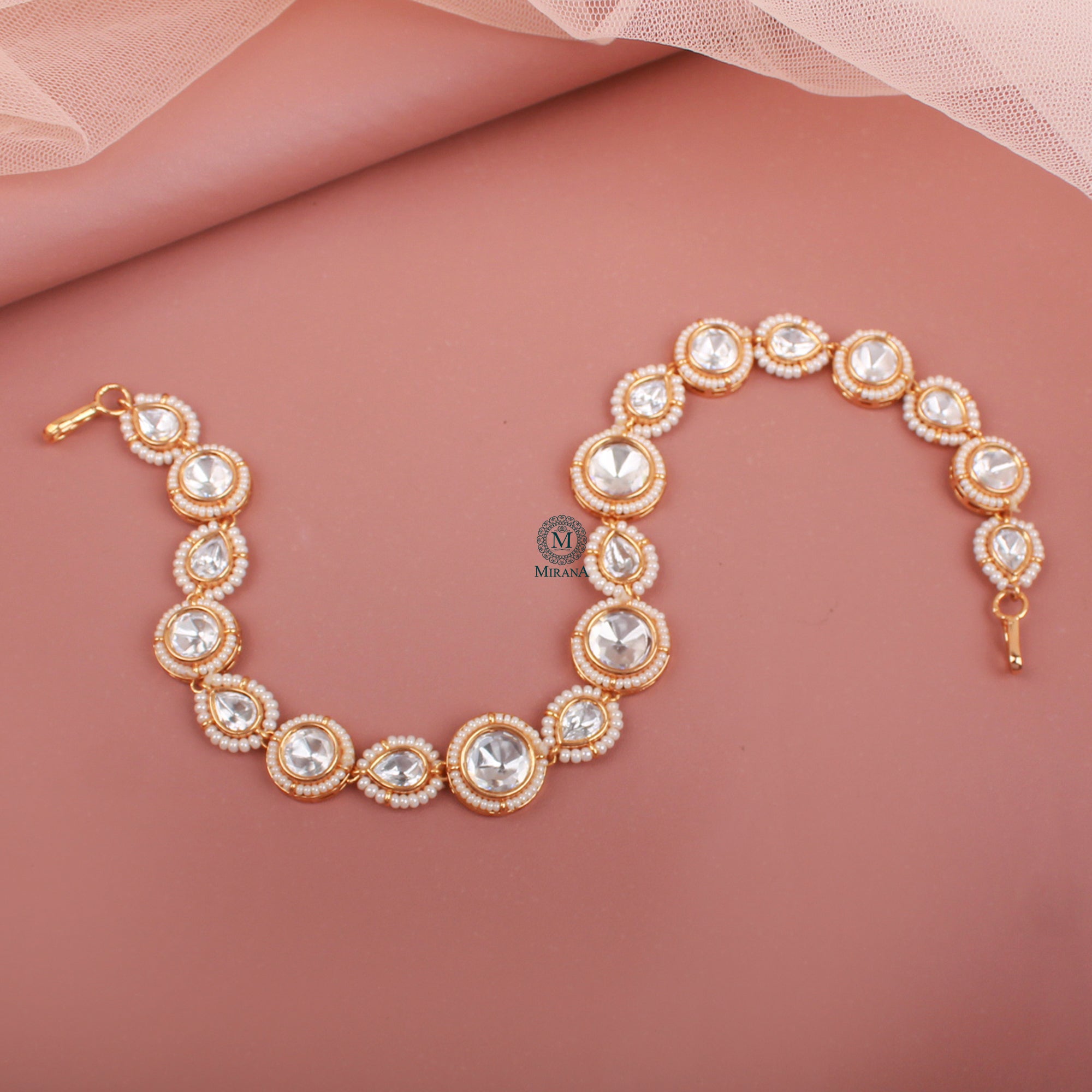 Mishti Polki Designer Sheeshpatti