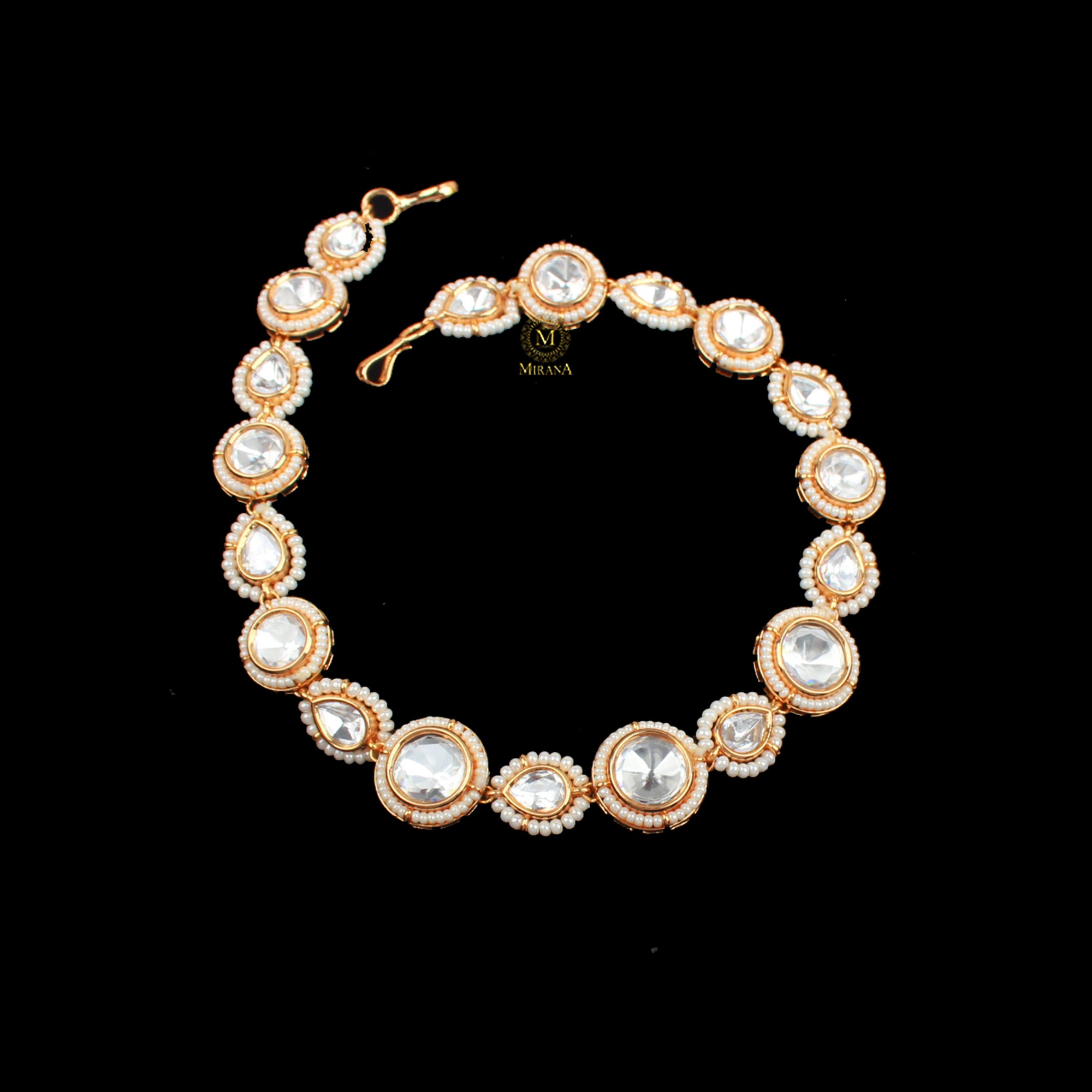 Mishti Polki Designer Sheeshpatti