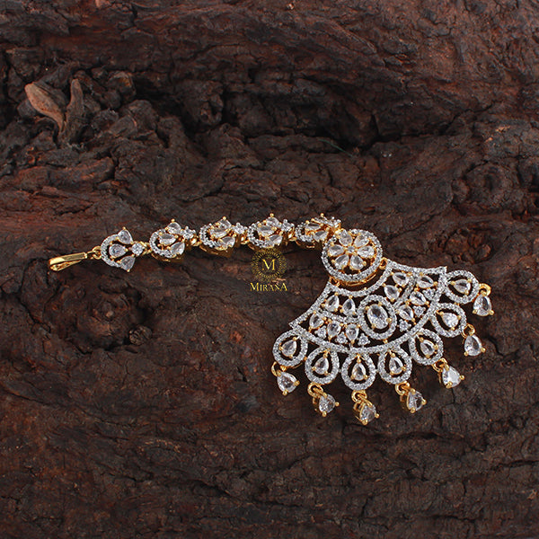 Hazel CZ Designer Maangtika