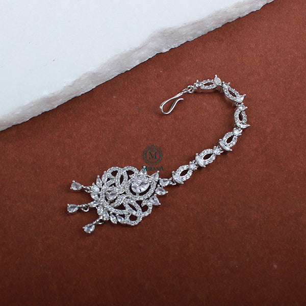 Livia CZ Designer Maangtika