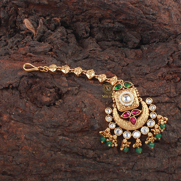 Tarana Antique Designer Maangtika