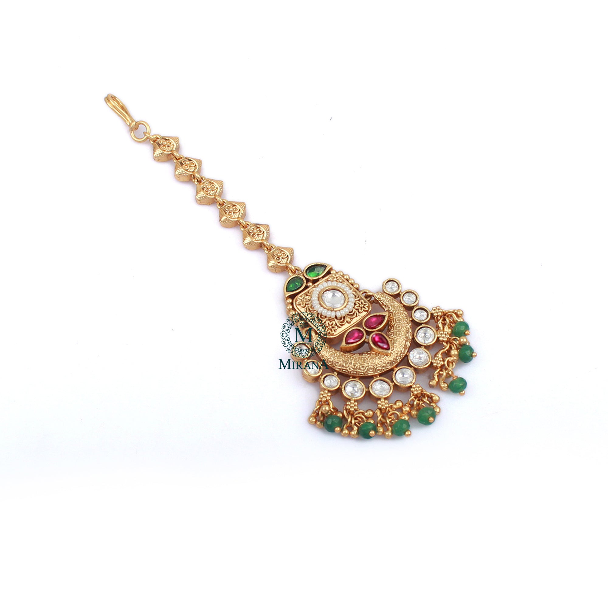 Tarana Antique Designer Maangtika