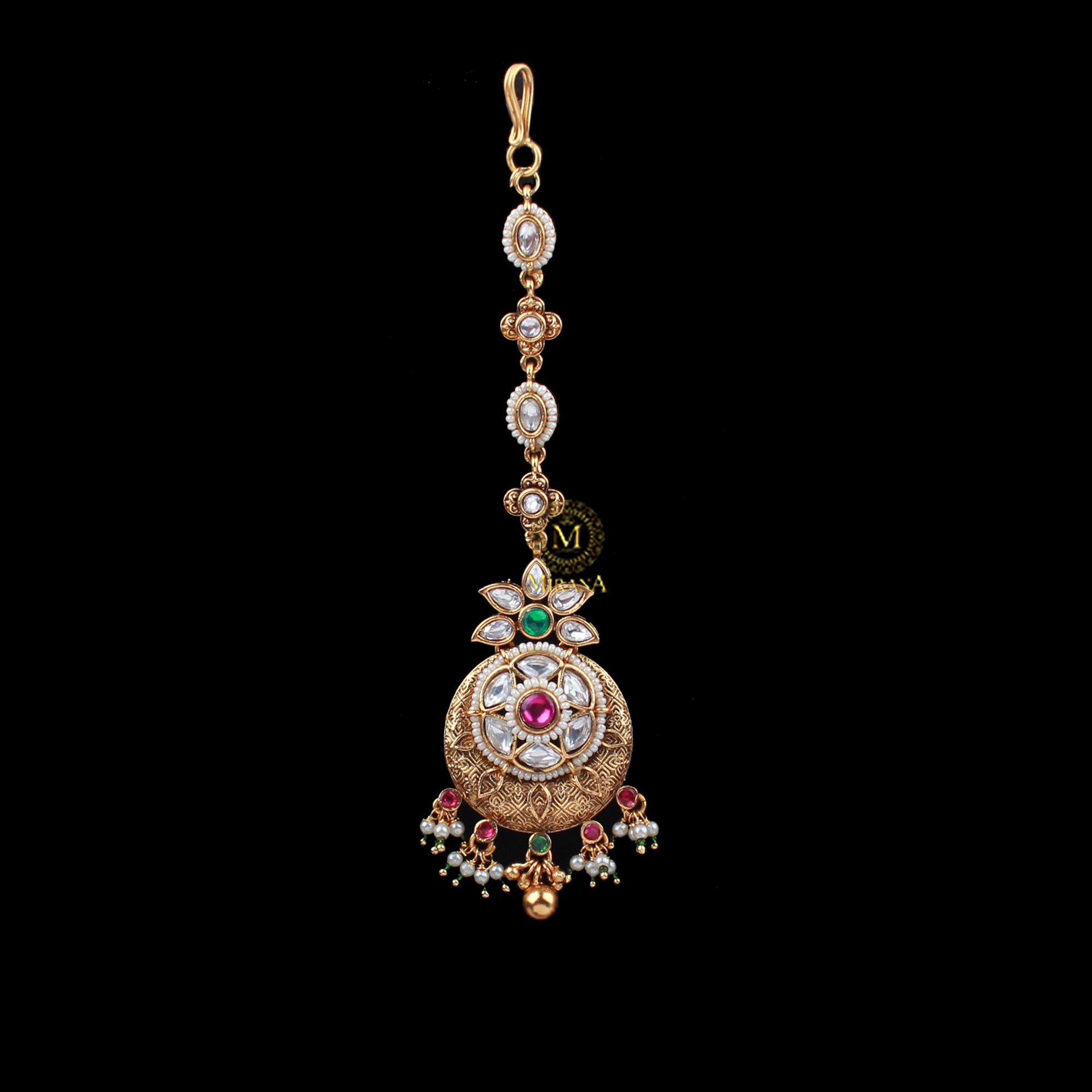 Girisha Antique Designer Maangtika
