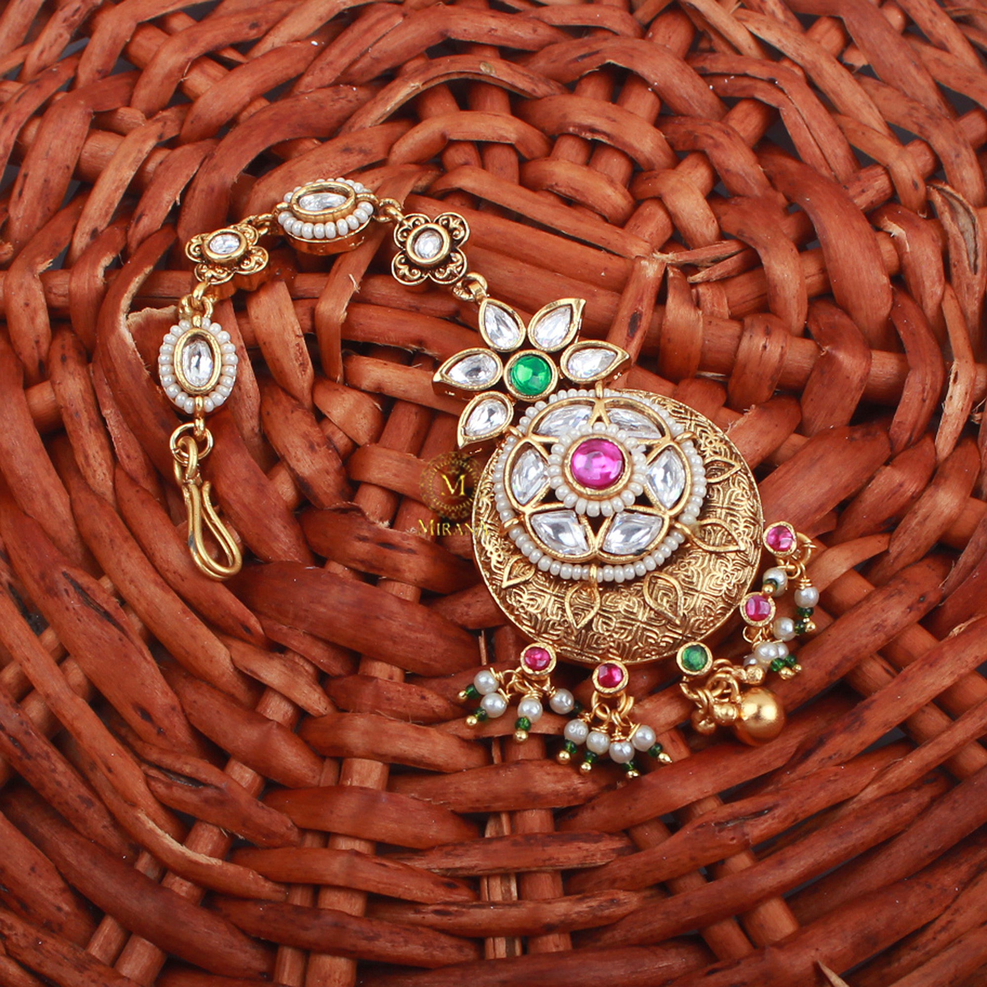 Girisha Antique Designer Maangtika
