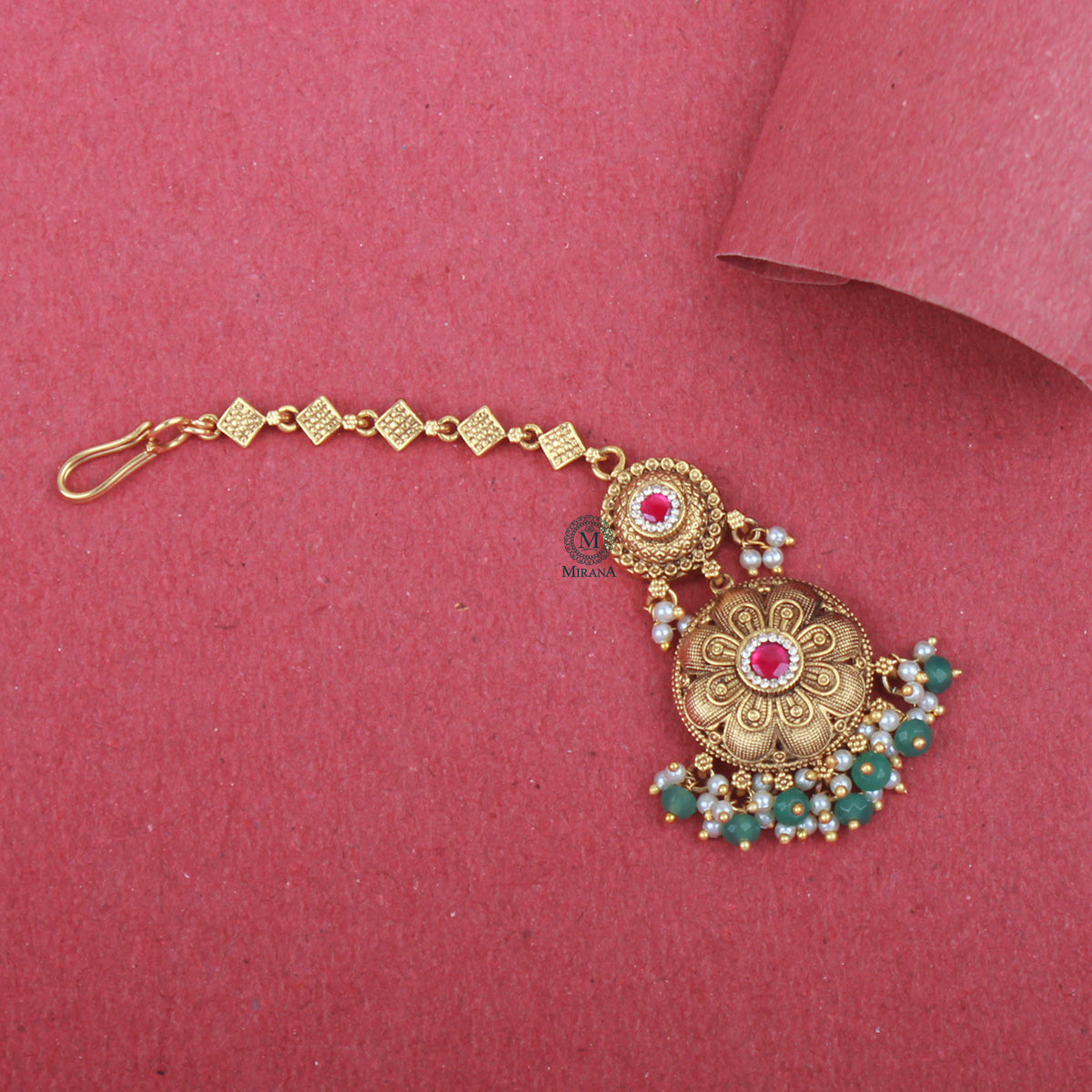 Bhuvi Antique Designer Maangtika