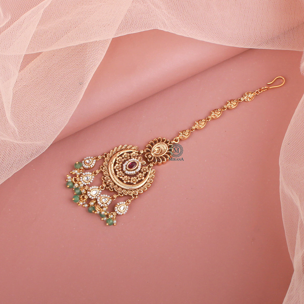 Anisha Antique Designer Maangtika