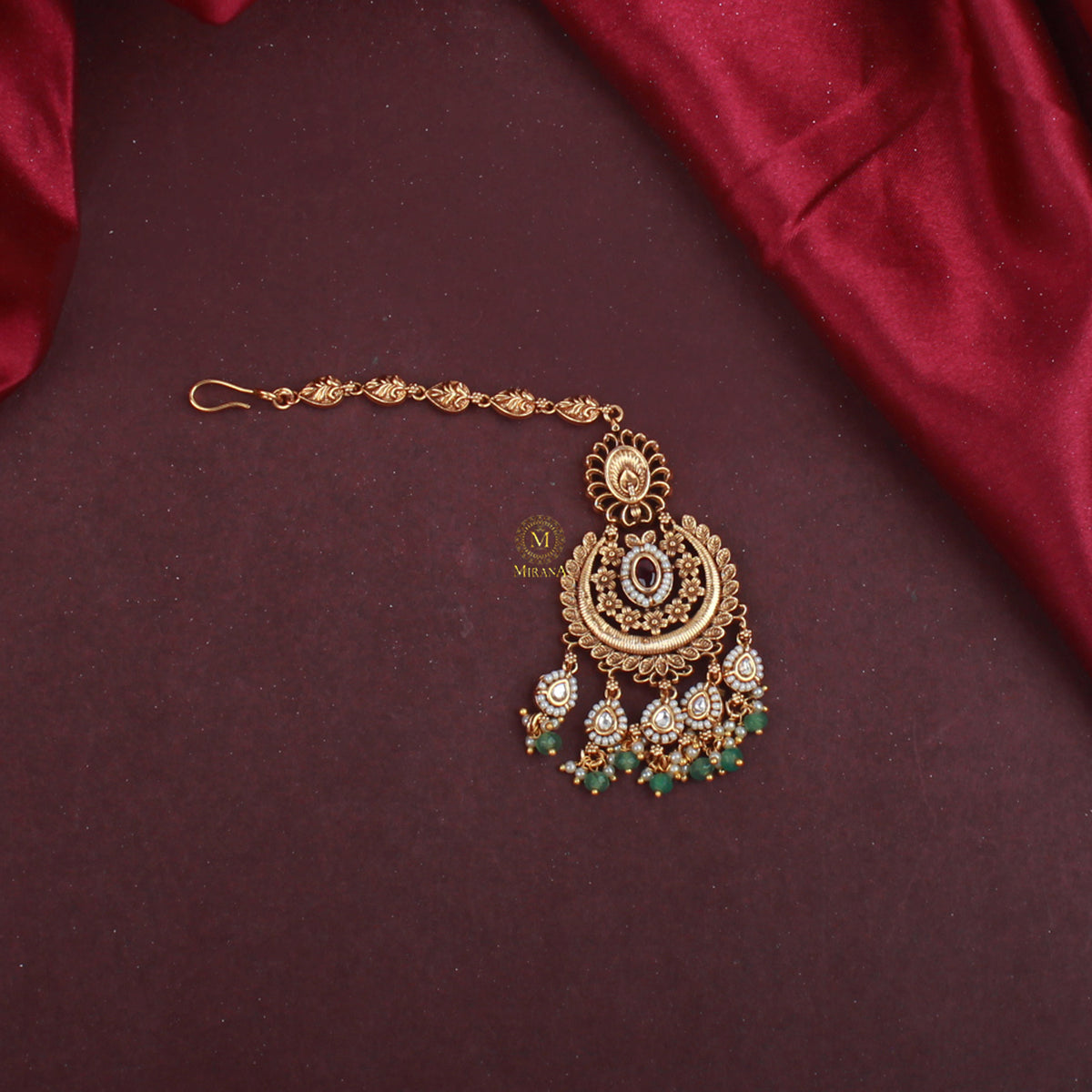 Anisha Antique Designer Maangtika
