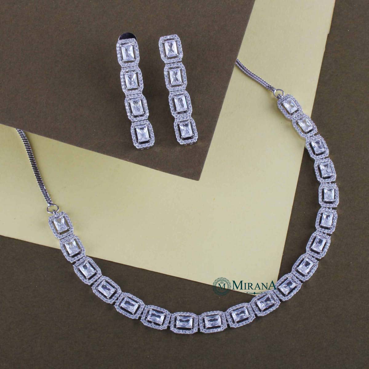 MJNK21N021-2-CZ-Rectangular-Shaped-Necklace-Set-Silver-White-Color-look-5.jpg