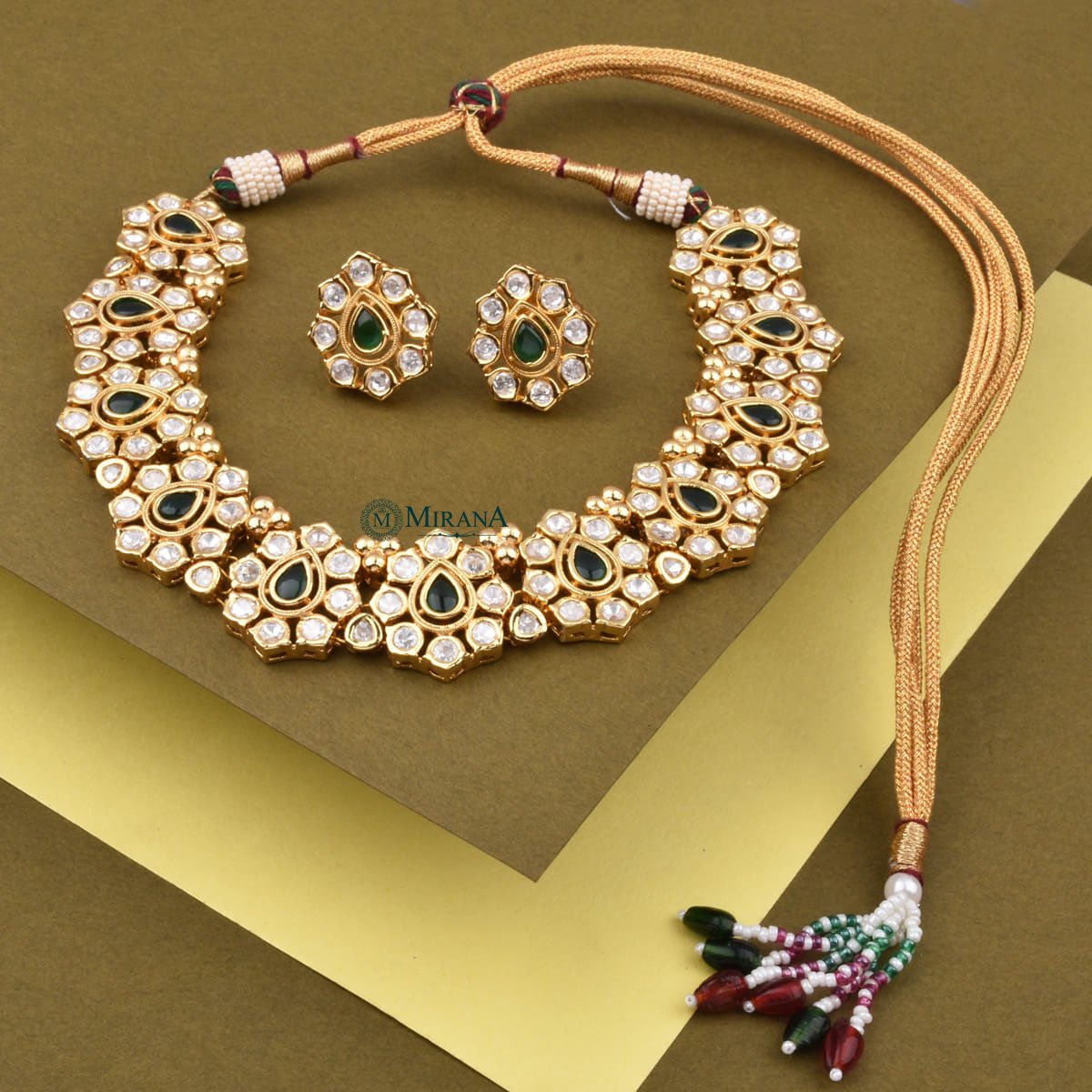 MJNK21N101-2-Polki-Daisy-Drop-Necklace-Set-With-Small-Studs-Gold-Green-Look-5.jpg