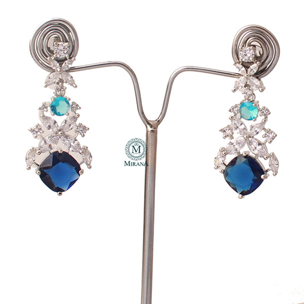 Sophie Multi CZ Designer Necklace Set