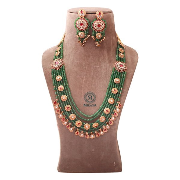 Rutvi Multi Antique Long Necklace Set