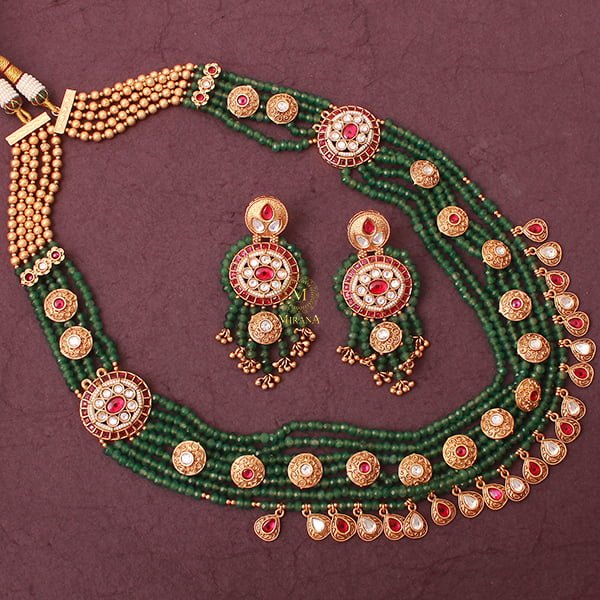 Rutvi Multi Antique Long Necklace Set