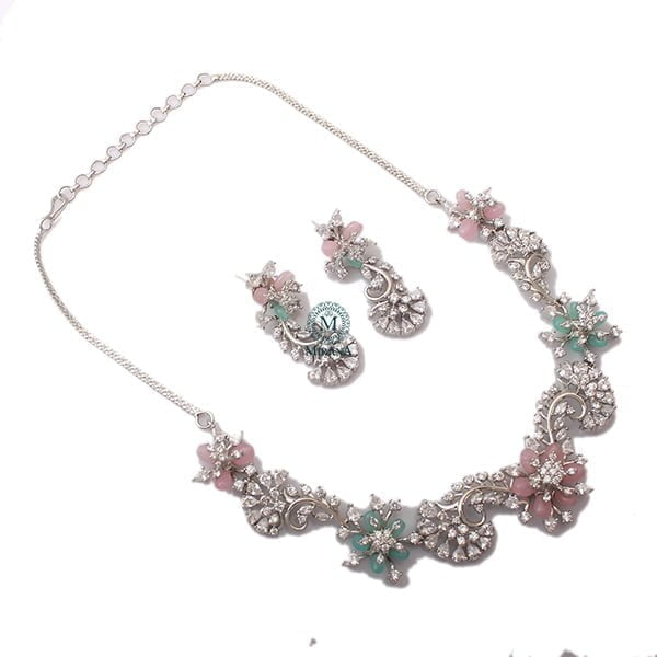 Fairy Multi Pastel Colour Designer Necklace Set