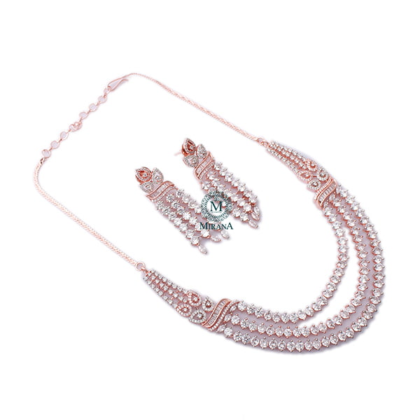 Nancy Triple Layered Designer Necklace Set