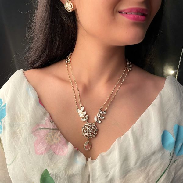 Paridhi Polki Designer Necklace Set