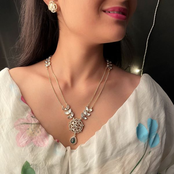 Paridhi Polki Designer Necklace Set