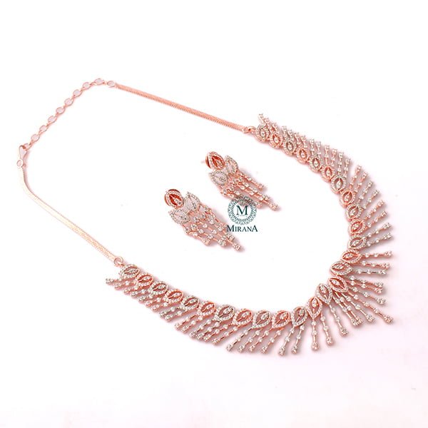 Julisha CZ Designer Necklace Set