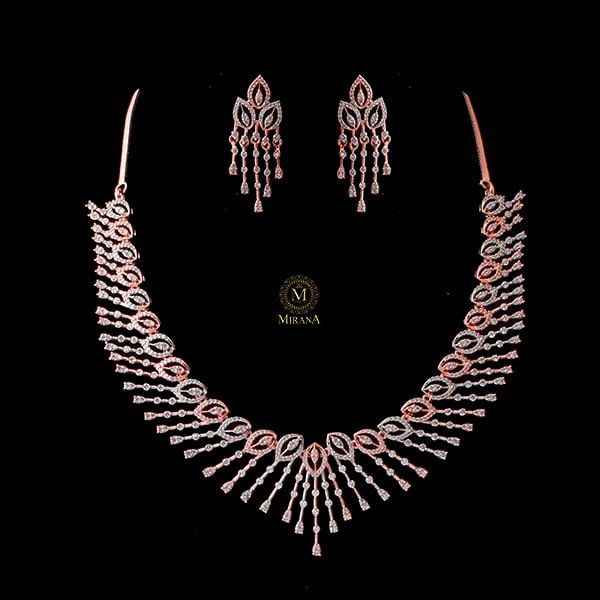 Julisha CZ Designer Necklace Set