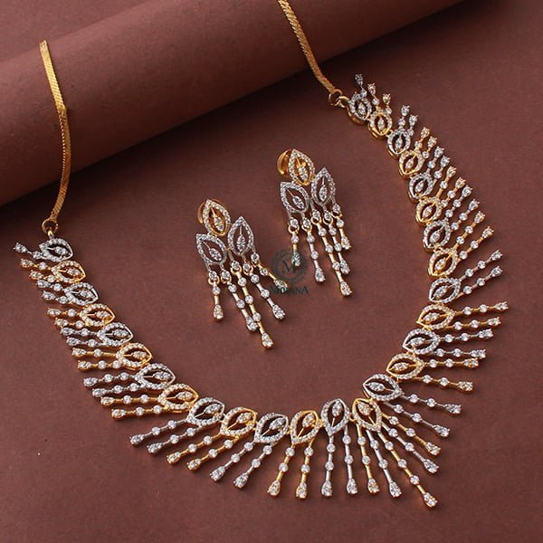 Julisha CZ Designer Necklace Set