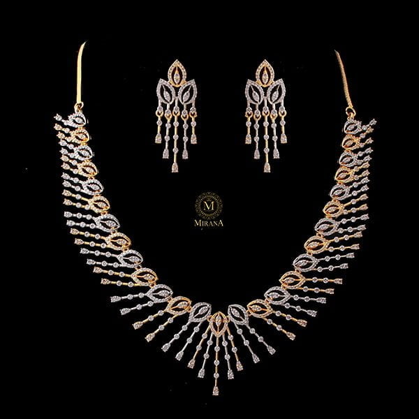 Julisha CZ Designer Necklace Set