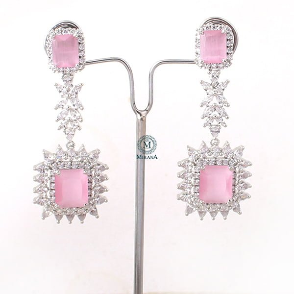 Jennifer Pastel Pink Designer Necklace Set