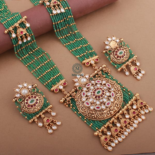 Idhaya Antique Designer Necklace Set