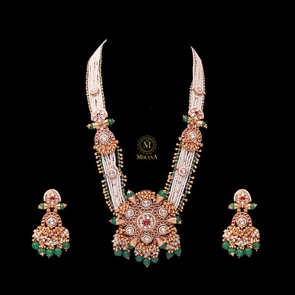 Kishori Antique Designer Long Necklace Set