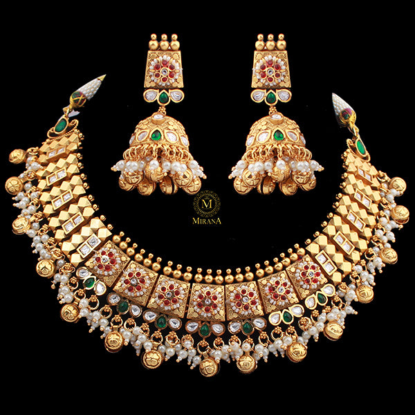 Harita Antique Designer Necklace Set