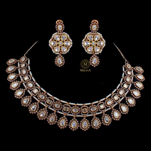 Sandhya Polki Designer Necklace Set