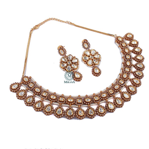 Sandhya Polki Designer Necklace Set