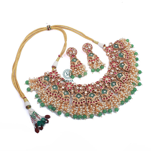 Dulari Antique Designer Necklace Set