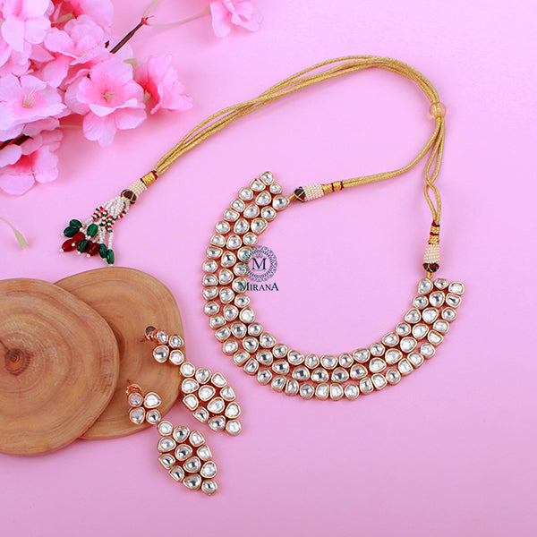 Chavi Kundan Designer Necklace Set