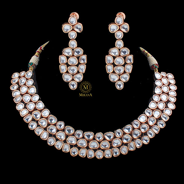 Chavi Kundan Designer Necklace Set